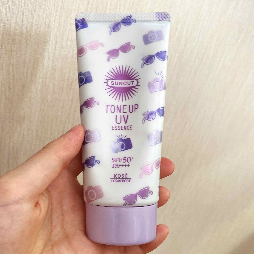 トーンアップUV エッセンス/サンカット®/日焼け止めローションを使ったクチコミ（1枚目）