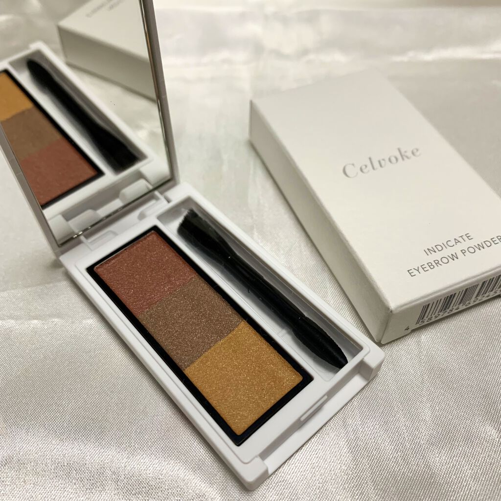 セルヴォーク インディケイトアイブロウパウダー/Celvoke/パウダーアイブロウを使ったクチコミ（1枚目）