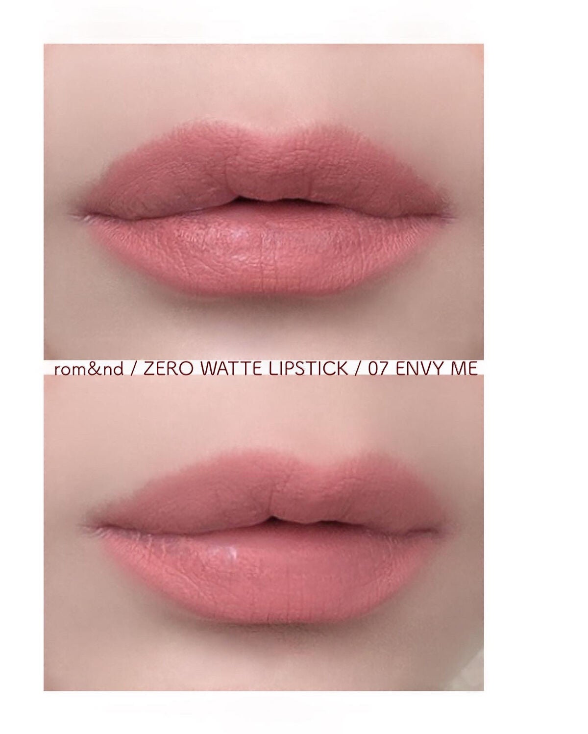 ゼロマットリップスティック/rom&nd/口紅を使ったクチコミ(4枚目)