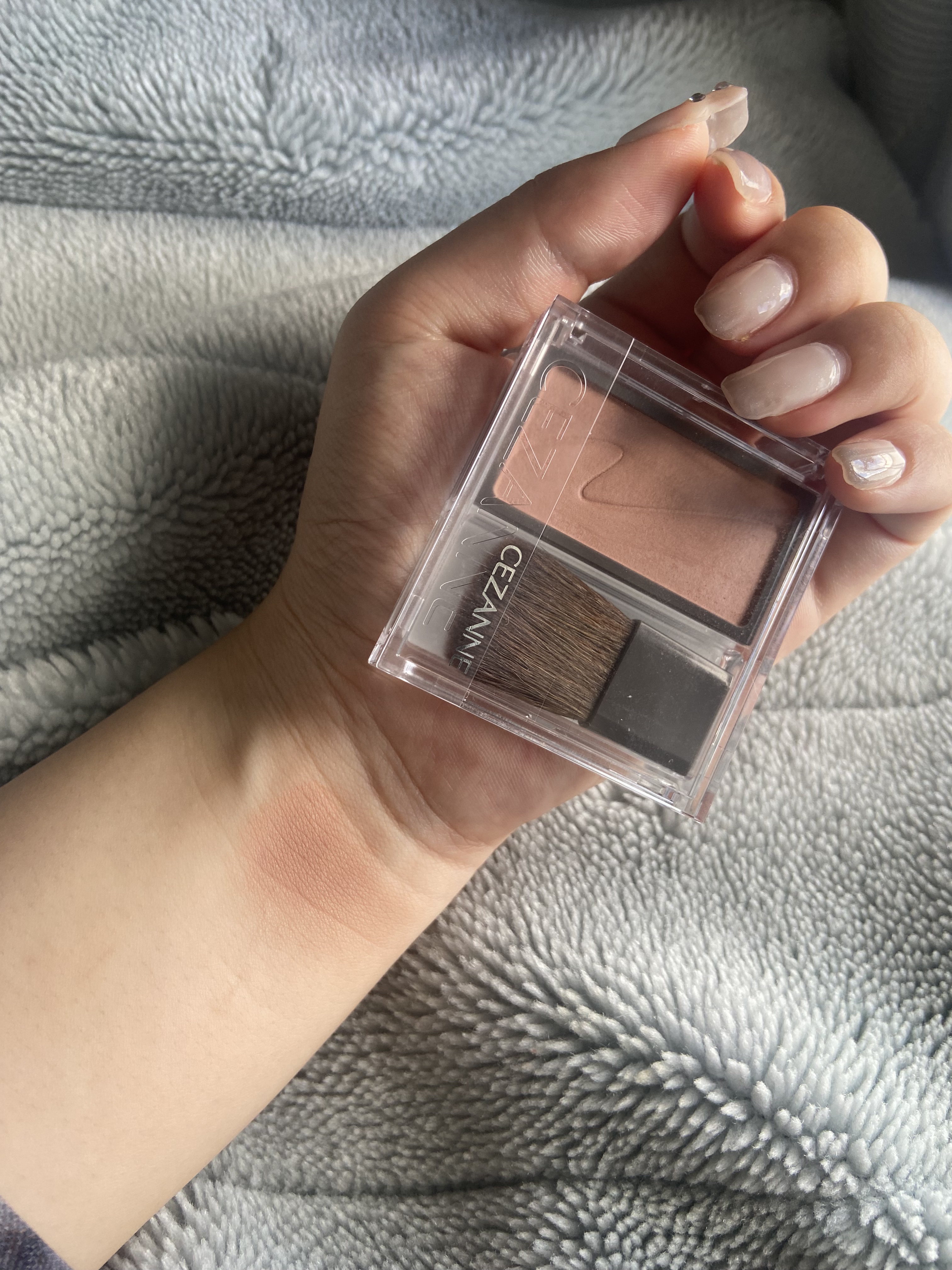 チークブラッシュ 02 シナモンブラウン/CEZANNE/パウダーチークを使ったクチコミ（2枚目）