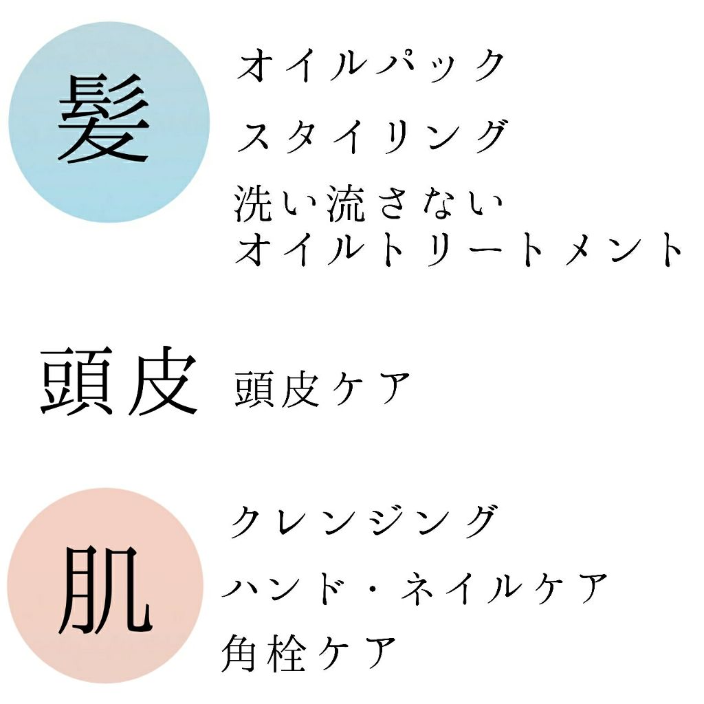 大島椿(ツバキ油)/大島椿/ヘアオイルを使ったクチコミ（2枚目）