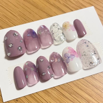 BRG ジェルネイル/DAISO/ジェルネイルを使ったクチコミ(1枚目)