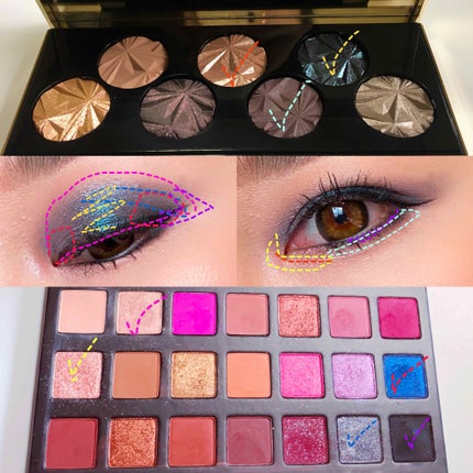 Birthday 2018 Pallet/Kylie Cosmetics/アイシャドウパレットを使ったクチコミ(3枚目)