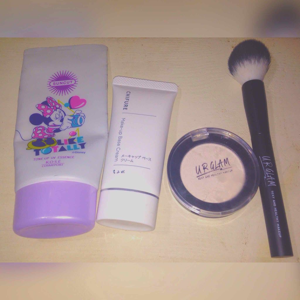 メーキャップ ベース クリーム/ちふれ/化粧下地を使ったクチコミ（2枚目）