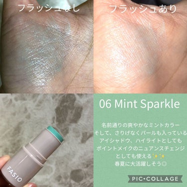 FASIO
マルチフェイス スティック
04 Perfect Peach
06 Mint Sparkle
07 Icy Lemon
10 Violet Aurora

以前ご紹介した、03 Ms.Pinkの使用感が良くて
マルチフェイススティック何色か追加で購入しました😘

アイシャドウ、チーク、リップと
マルチに使える商品です◎

Perfect Peachは、発色が良いオレンジです。
ラメやパールは入っていません。
発色が良いので、ポイントメイクはこれ1つで良い!!というくらい、時短アイテム😇
オレンジが苦手な方は、ぽんぽん塗りすると
ふんわりした仕上がりになります◎

Mint Sparkleは、爽やかなミントカラーで
パール入りです✨✨
アイシャドウ、ハイライト、リップとしても使えますし
ニュアンスチェンジとして使っても良いかと。
グリーンメイクに取り入れてみたりしても良いかと思います🎶
春夏に活躍しそうです！

Icy Lemonは、パステル系に近いレモンイエローです。
こちらも、さりげなくパールが入っています。
淡めの発色で、パキッとしすぎていないので取り入れやすいです👌
直塗りしても、ふんわり発色で
明るさや黄色味をプラスしたい時に使えそうです💕

Violet Auroraは、青ラメ入りのラベンダーカラーです。
他のお色に比べたら、発色が淡めですが
青ラメが入っているからか、オーロラっぽさが出ているお色です🥰
マルチに使える商品ですが、アイシャドウやリップのラメ足しやハイライトとして使うのが良いのかなぁと思います。
青ラメがお好きな方には嬉しいお色だと思いますし
ラベンダーカラーが苦手な方でもメイクに取り入れやすいお色味です✨

現在、大変な時期ではありますが
こういった明るいお色をメイクだけでも取り入れてみるのも良いかと思います💕

気になる方は、ぜひチェックしてみてください！

#ファシオ #マルチフェイススティック #アイシャドウ #チーク #ハイライト #リップ #スウォッチ

 #春コスメ購入報告  #提供_FASIOの画像 その2