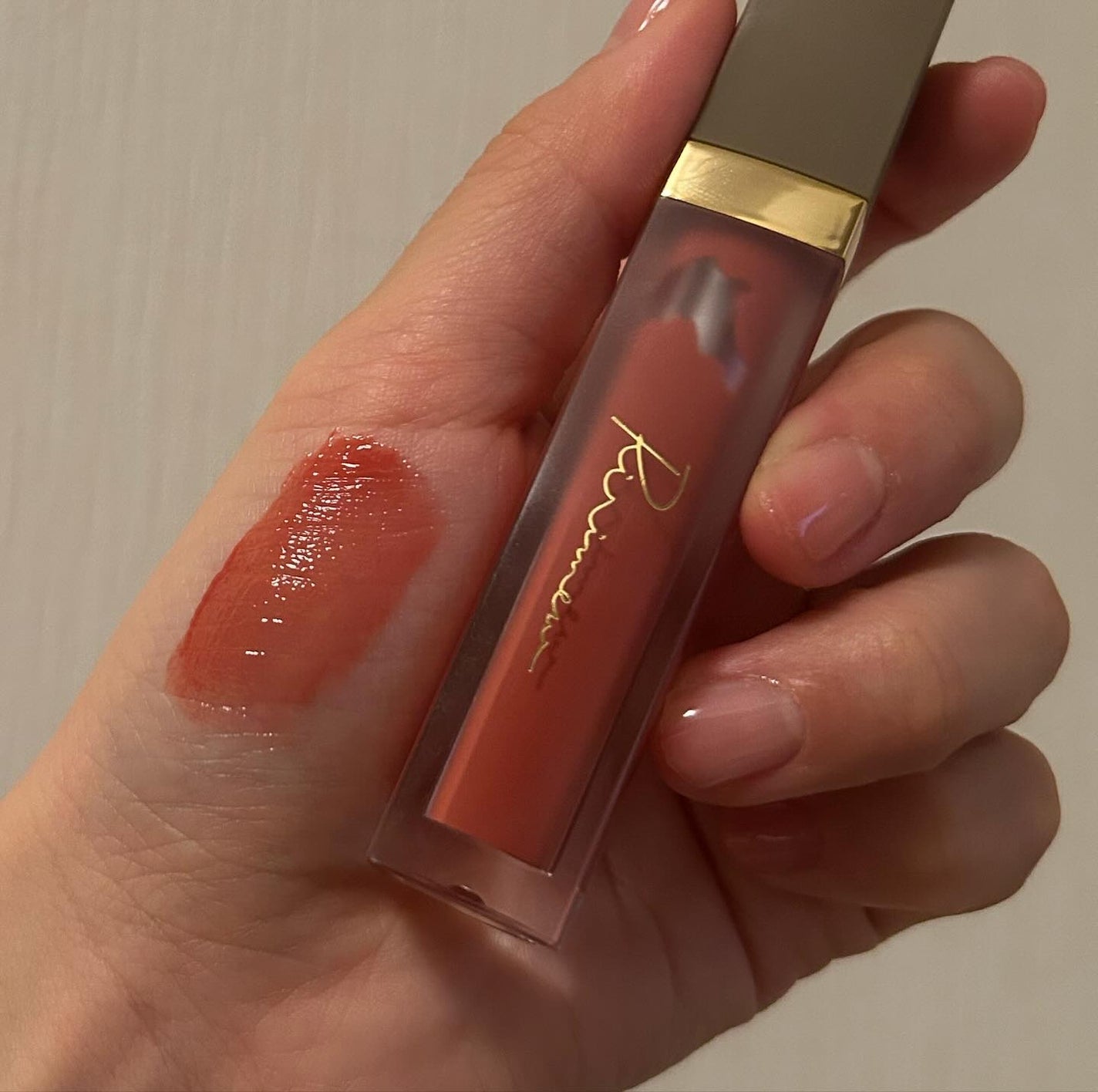 ミューテッドシアーティント/Ririmew/リップティントを使ったクチコミ(5枚目)