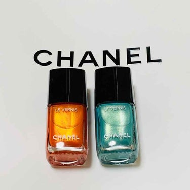 ヴェルニ ロング トゥニュ 729 ラディアント アランチョ/CHANEL/マニキュアを使ったクチコミ（1枚目）