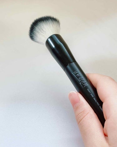 UR GLAM　CHEEK BRUSH/U R GLAM/メイクブラシを使ったクチコミ（2枚目）