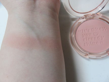 ピュア ブラッシュド サンシャイン チーク/PERIPERA/パウダーチークを使ったクチコミ(3枚目)