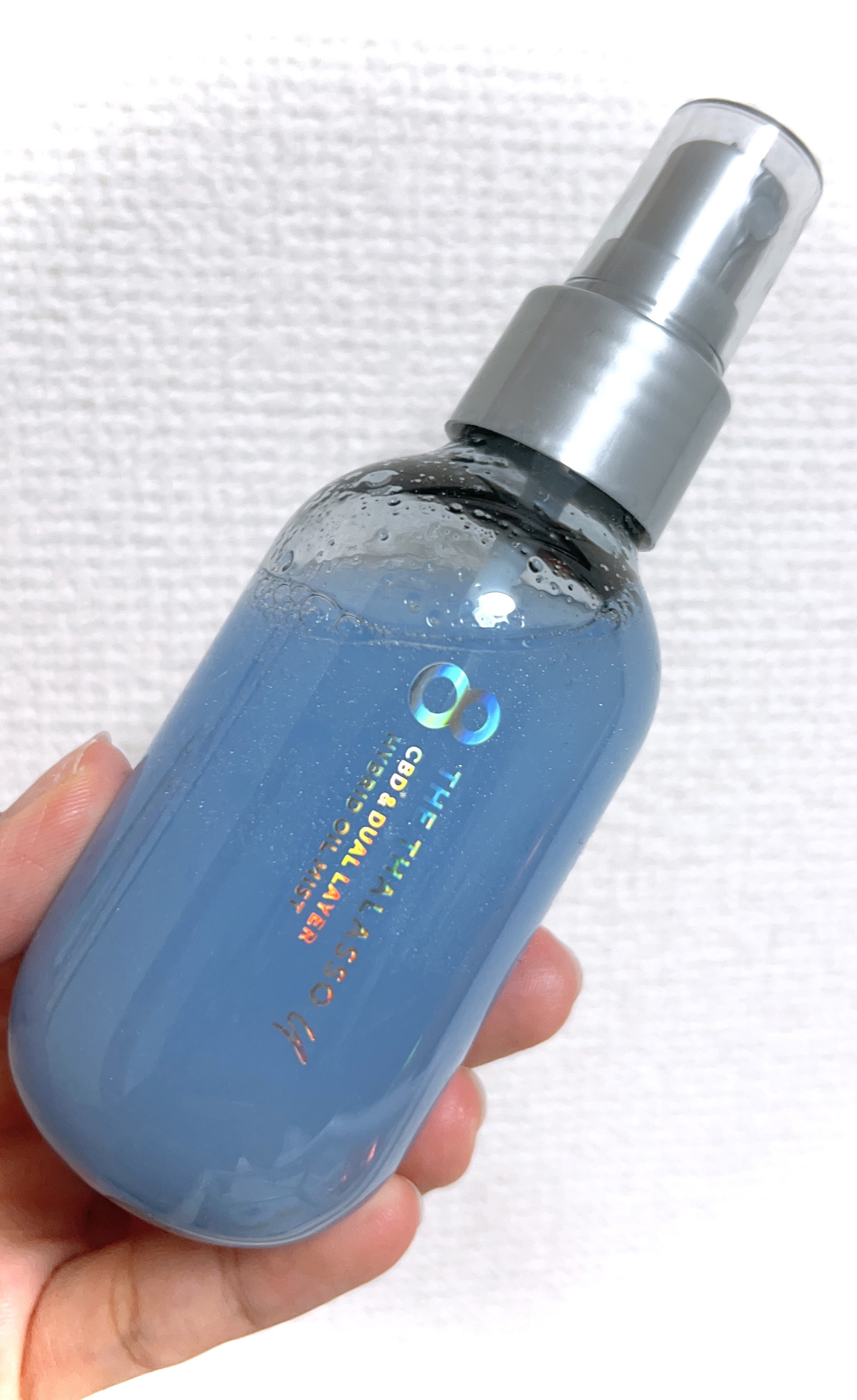 ユー CBD＆デュアルレイヤー ハイブリッド オイルミスト/エイトザタラソ/ヘアミストを使ったクチコミ（2枚目）