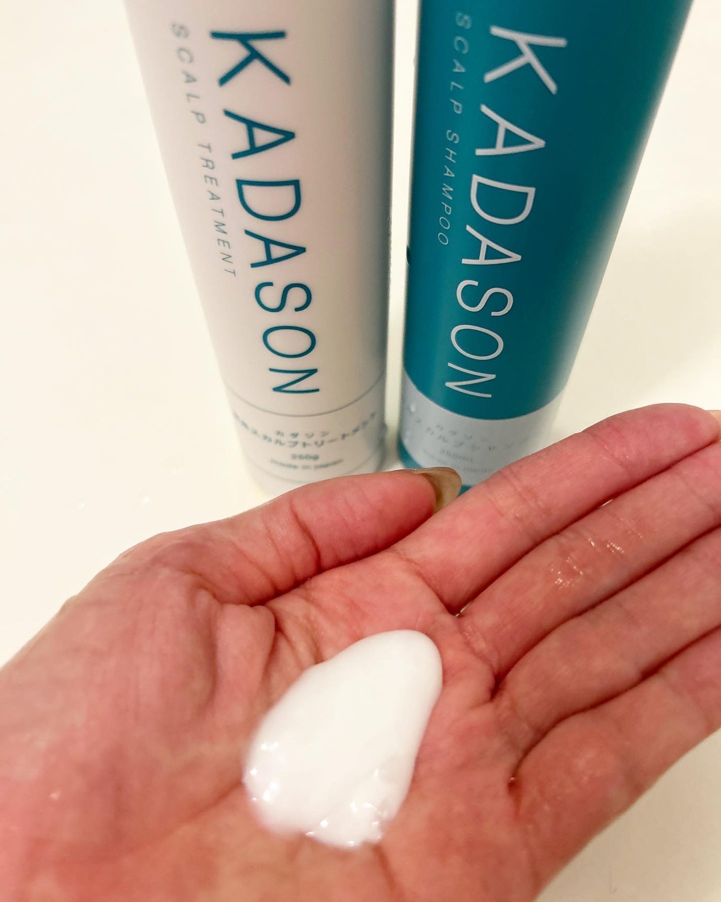 mochi ♡ →フォロバ on LIPS 「カダソンスカルプシャンプー&トリートメント。売上累計80万本✨..」(3枚目)