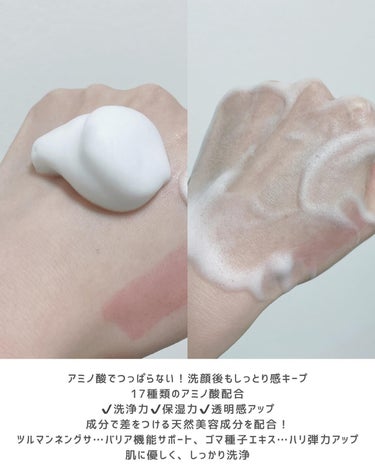 アミノ酸 ジェントル バブル クレンザー/Dr.Althea/泡洗顔を使ったクチコミ（3枚目）