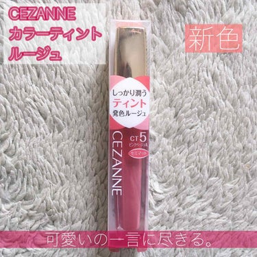 カラーティントリップ CT5 ピンクベージュ系/CEZANNE/口紅を使ったクチコミ（1枚目）