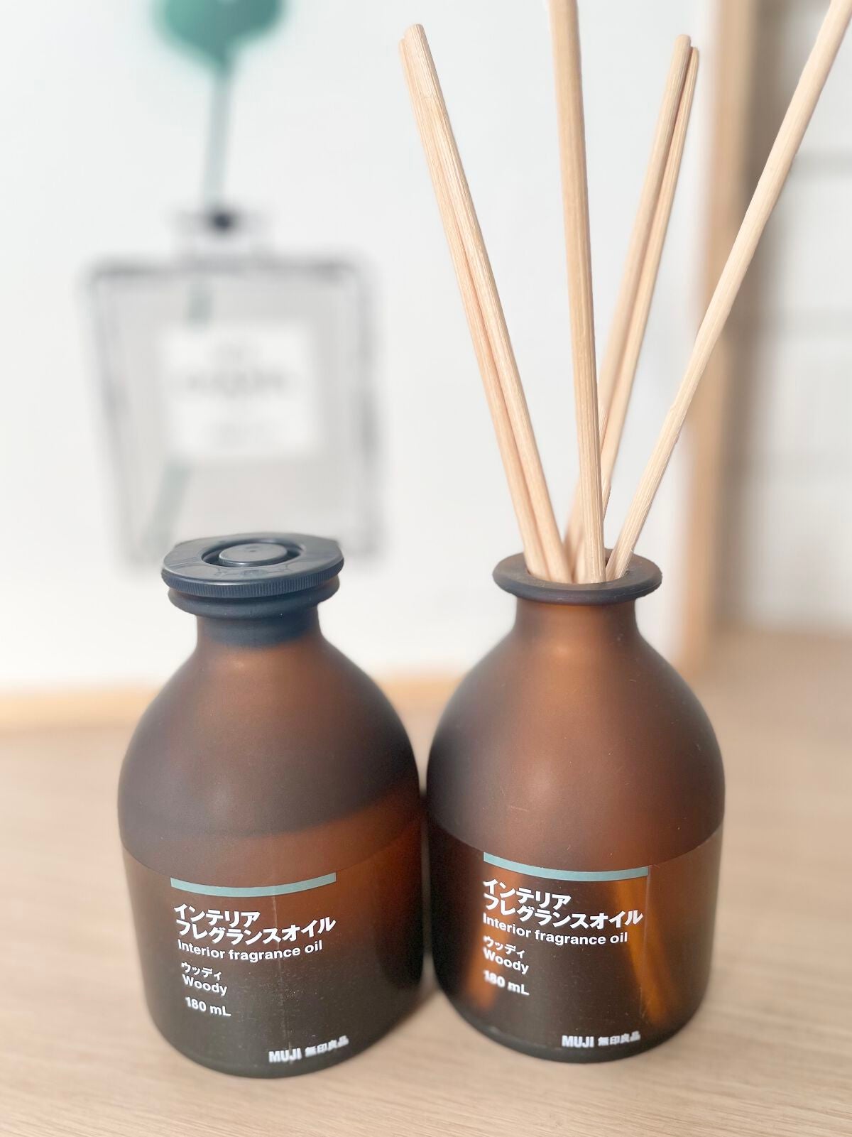 インテリアフレグランスオイル ウッディ/無印良品/その他を使ったクチコミ(2枚目)