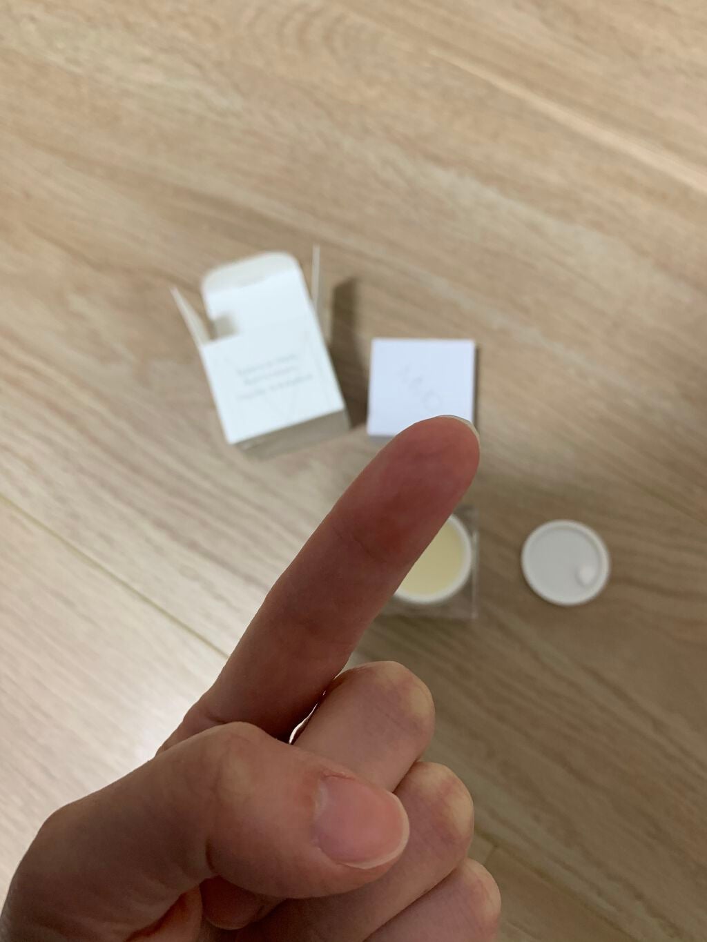 エッセンスハーブバームクリーム/MiMC/フェイスバームを使ったクチコミ(4枚目)