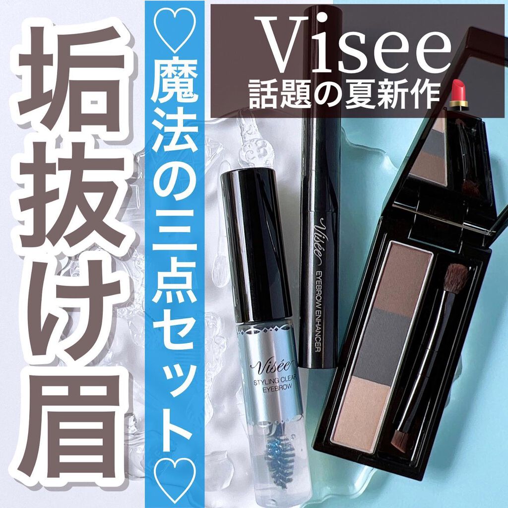 ヴィセ リシェ アイブロウパウダー/Visée/パウダーアイブロウを使ったクチコミ（1枚目）