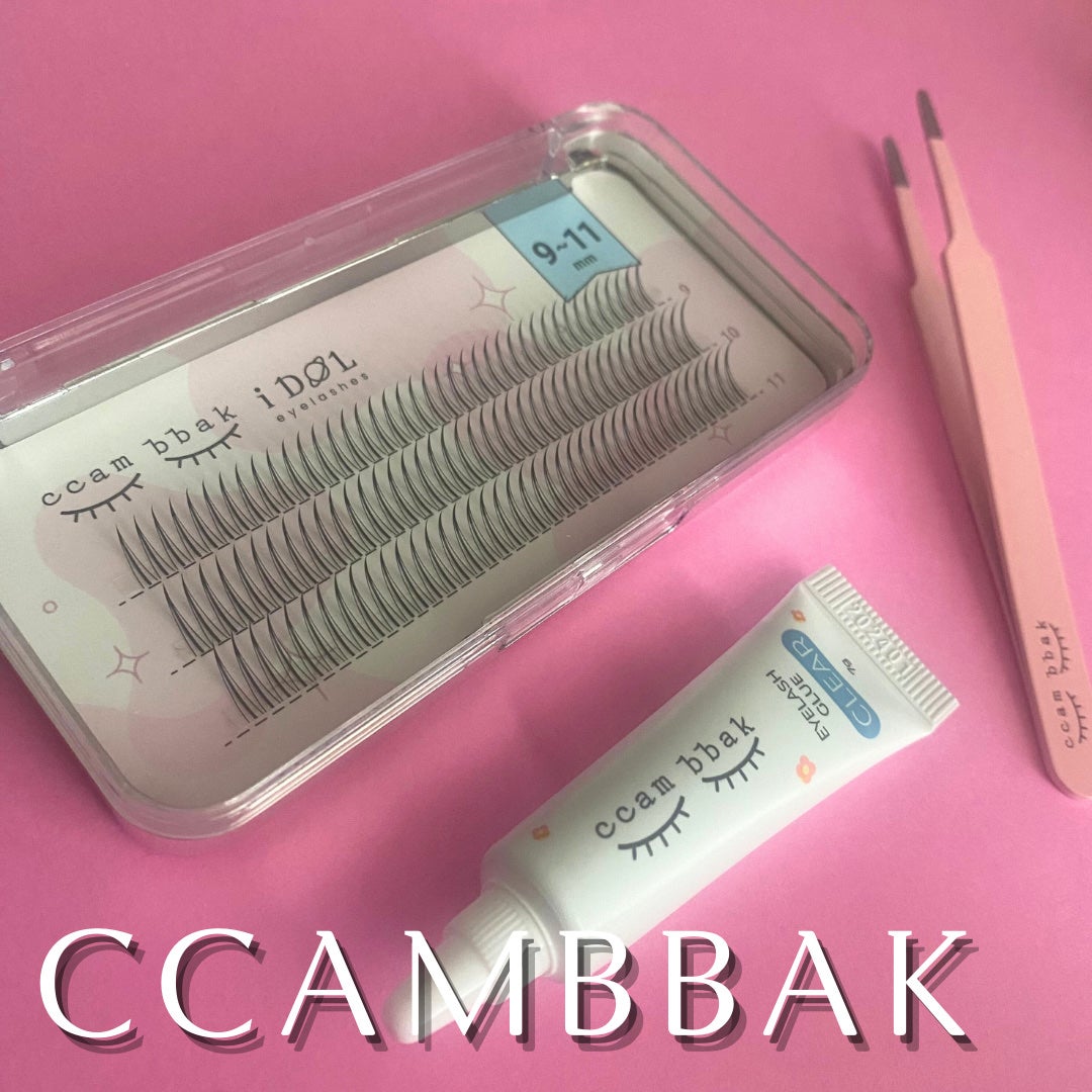 EYELASH GLUE CLEAR/CCAM BBAK/つけまつげを使ったクチコミ(1枚目)