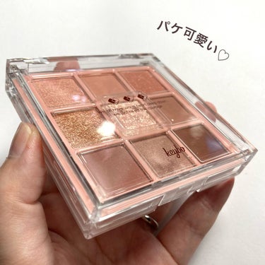 KEYBO FALL IN LOVE SHADOW PALETTE/keybo/アイシャドウパレットを使ったクチコミ（3枚目）