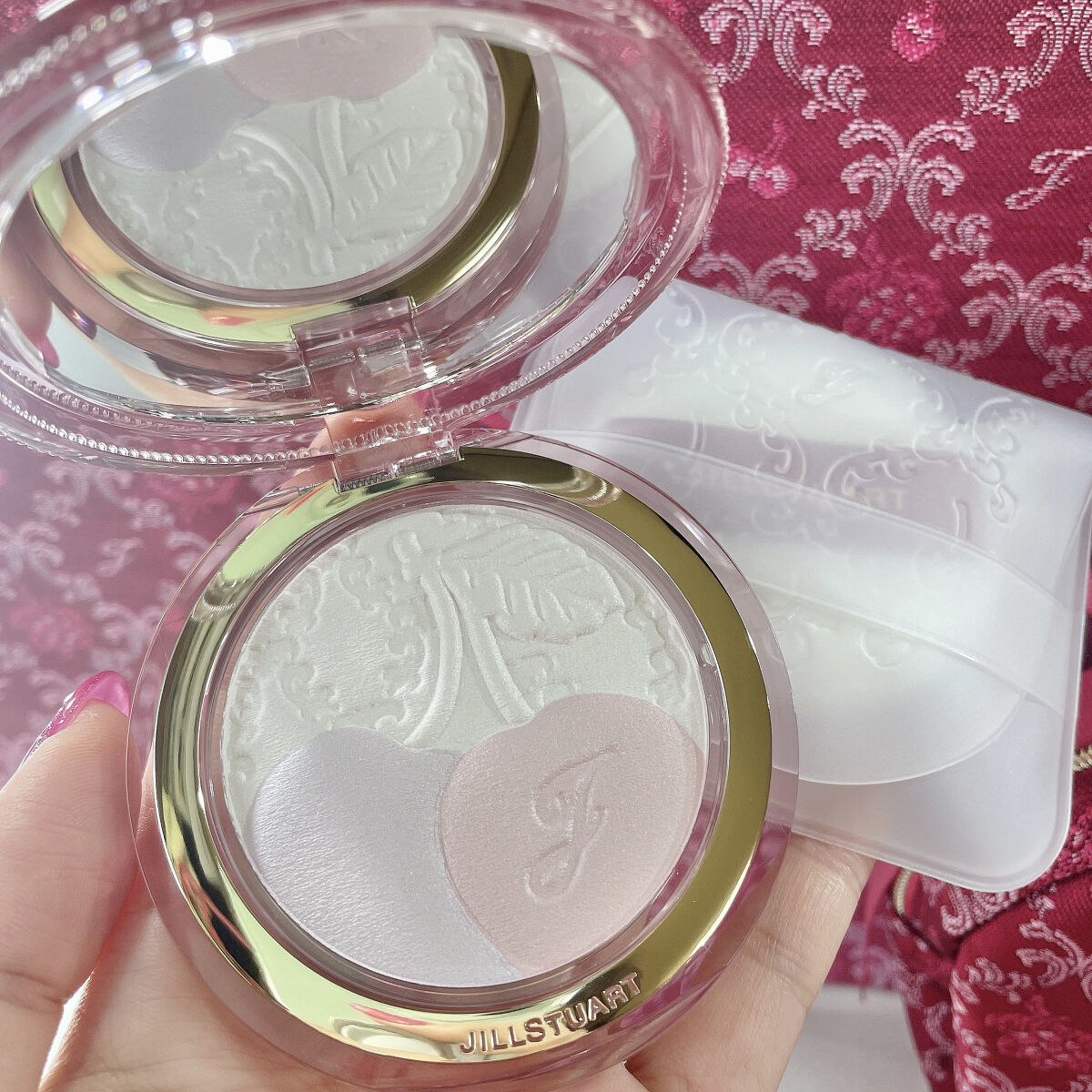 ジルスチュアート ミッドナイトチェリー コレクション/JILL STUART/メイクアップキットを使ったクチコミ（3枚目）