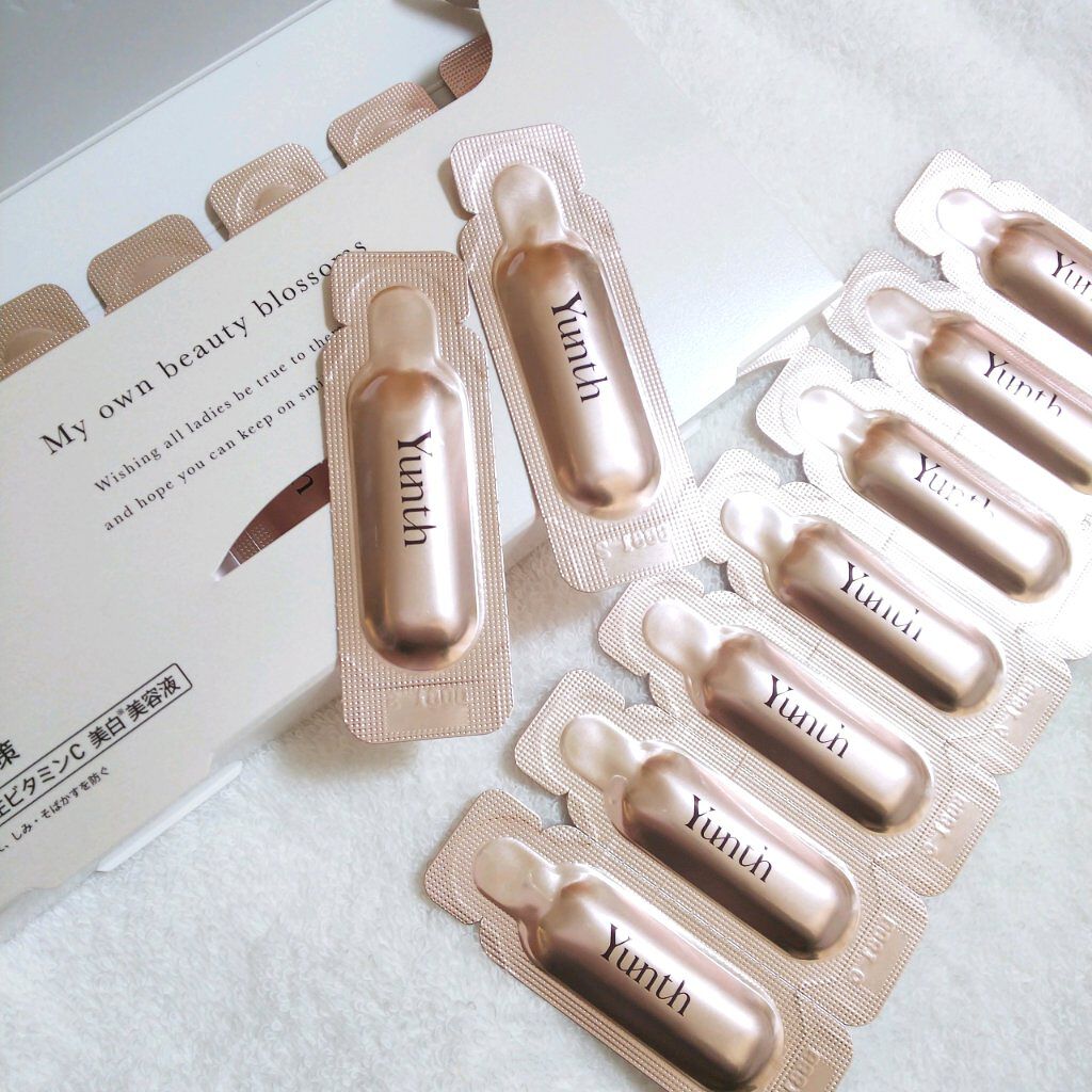 Yunth 美容液 5箱＋23個 Yunth 生ビタミンC美白美容液 5箱(各28包入) + 26包（医薬部外品