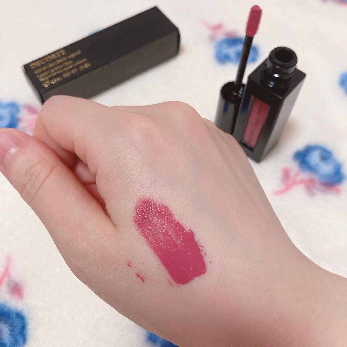 ルージュ デコルテ リキッド/DECORTÉ/口紅を使ったクチコミ(8枚目)