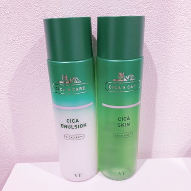 VT CICA エマルジョンのクチコミ「
♥VT Cosmetics
VT CICA SKIN
VT CICA EMULSION

最.....」（2枚目）