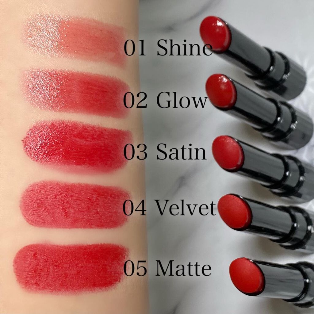 ルージュ デコルテ 01/DECORTÉ/口紅を使ったクチコミ（2枚目）