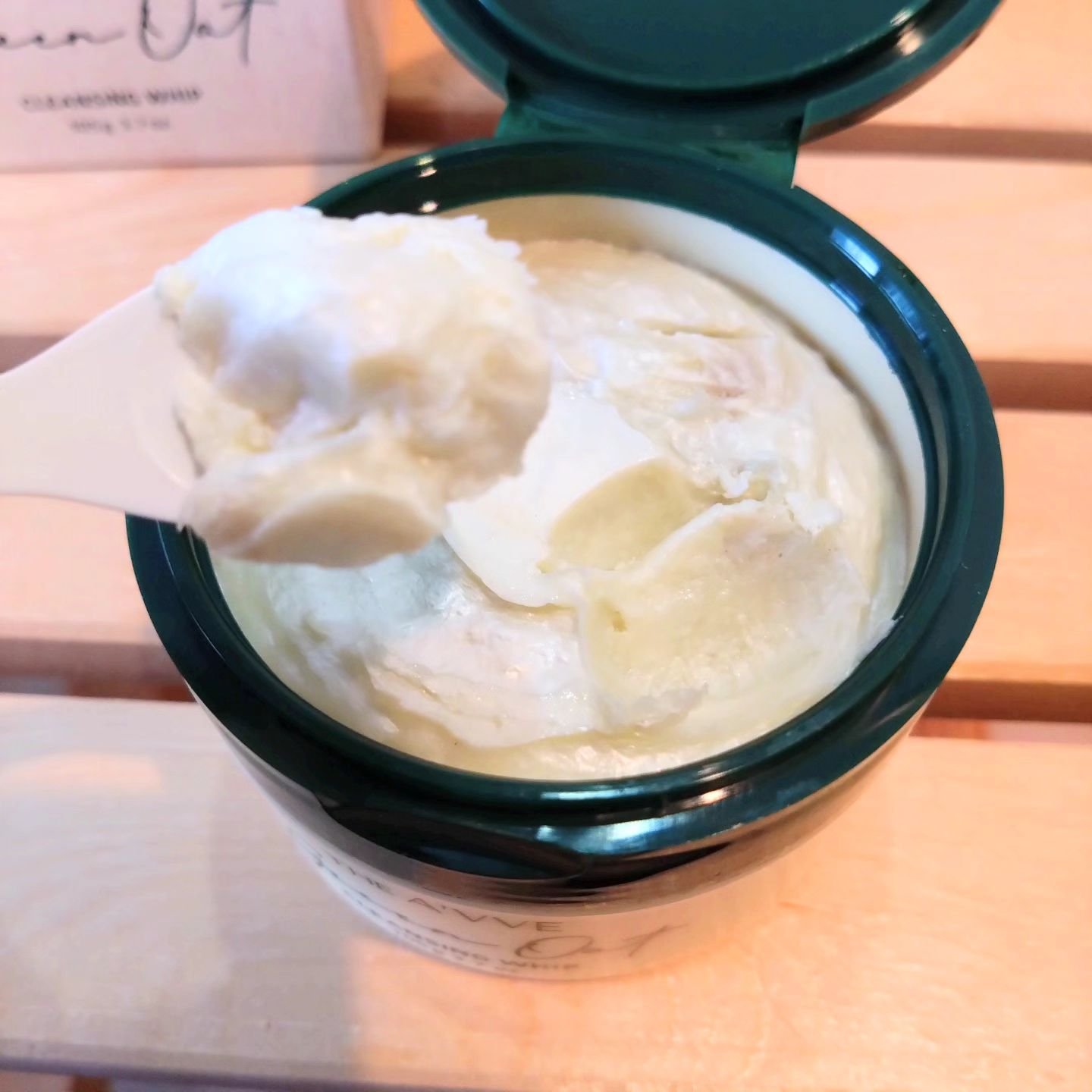 グリーンオートクレンジングホイップ/THE A'VVE/その他洗顔料を使ったクチコミ（3枚目）