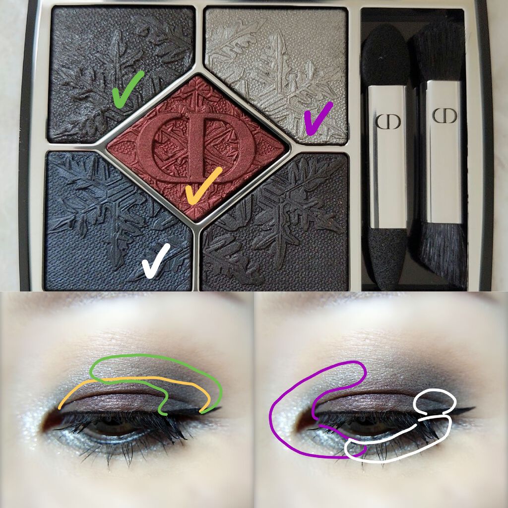 【旧】サンク クルール クチュール/Dior/アイシャドウパレットを使ったクチコミ(6枚目)