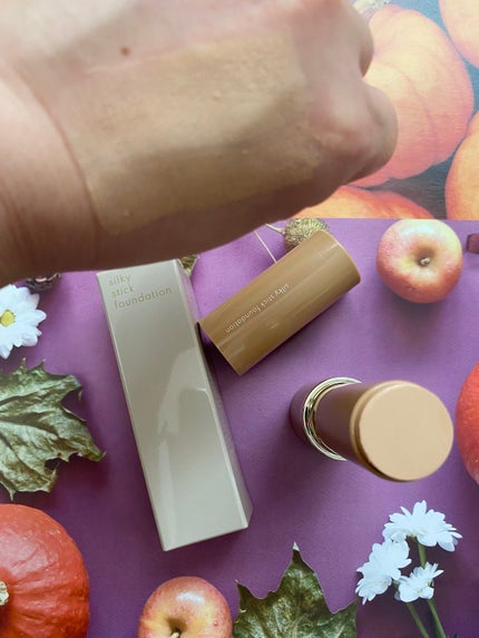 シルキースティックファンデーション/KAMIKA/その他ファンデーションを使ったクチコミ(4枚目)