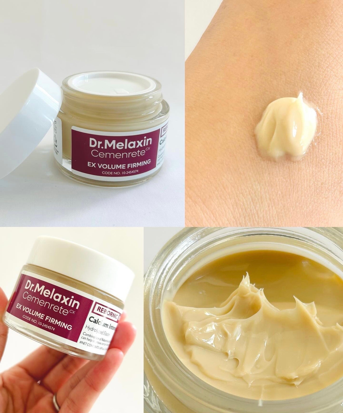 Cemenrete Calcium Intense Cream/Dr.Melaxin/フェイスクリームを使ったクチコミ(3枚目)