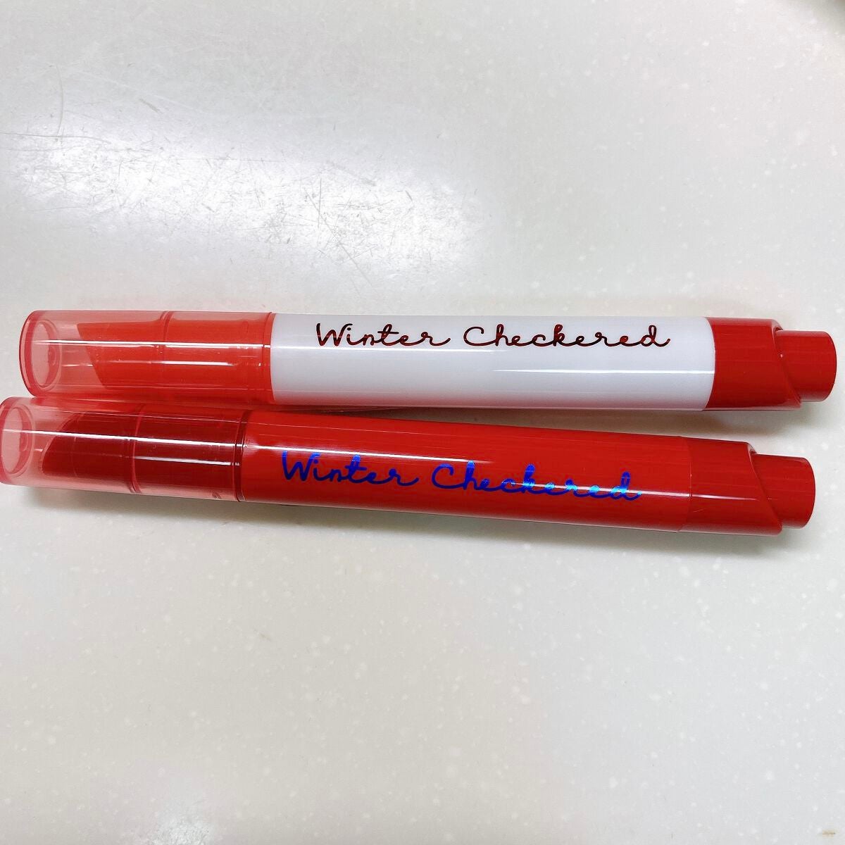 ウィンターチェック シロップグロッシーバーム/ETUDE/口紅を使ったクチコミ(2枚目)