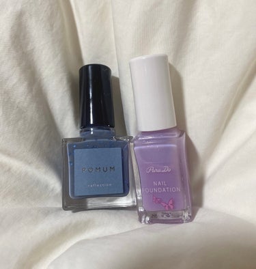 POMUM NAIL ネイルポリッシュのクチコミ「🧊pomum reflection🧊

夏に涼しげ爪先に水ポリッシュ🪼

光の反射、投影をイメ.....」（3枚目）