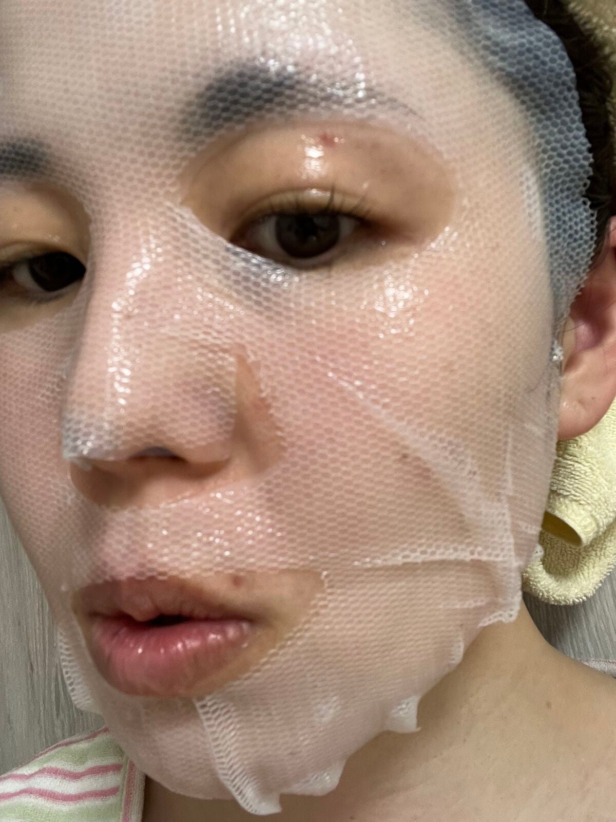 リアル フィット セカンドスキン マスク/briskin/シートマスク・パックを使ったクチコミ(4枚目)