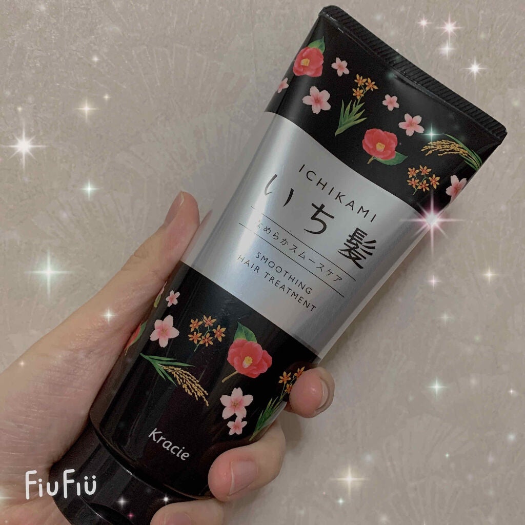 なめらかスムースケア トリートメント/いち髪/洗い流すヘアトリートメントを使ったクチコミ(1枚目)