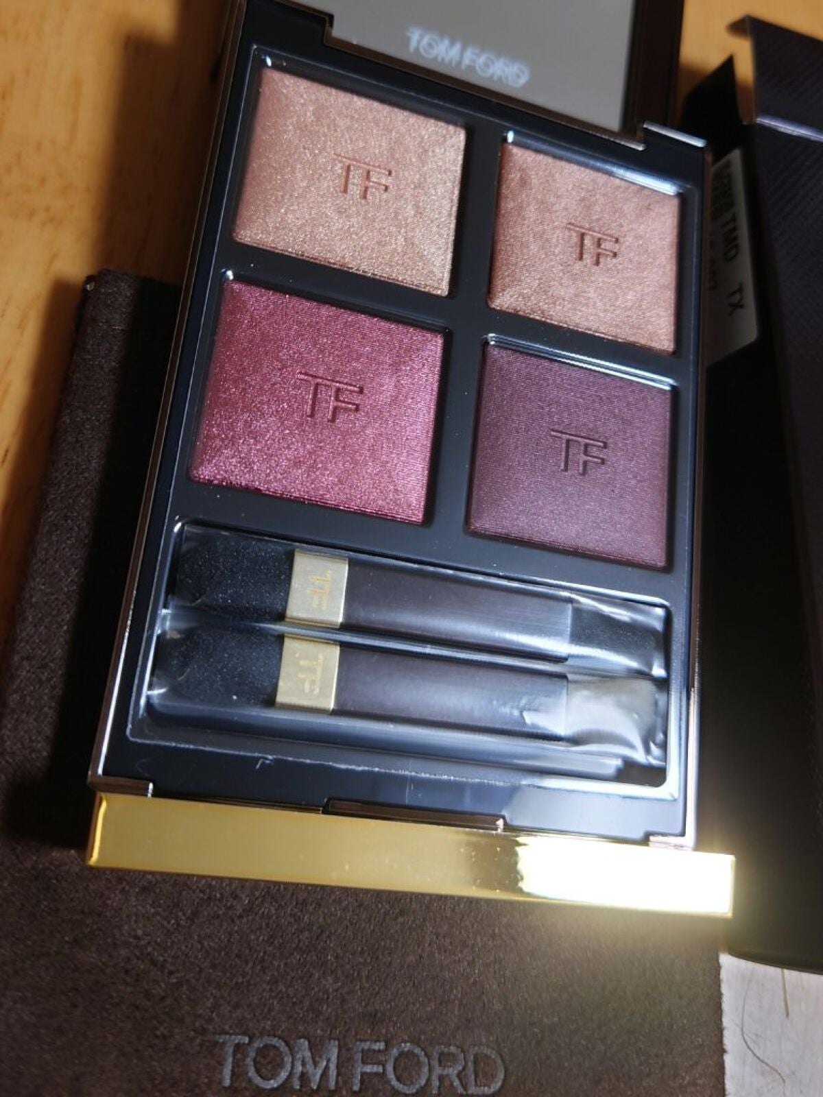 アイ カラー クォード/TOM FORD BEAUTY/アイシャドウパレットを使ったクチコミ(3枚目)