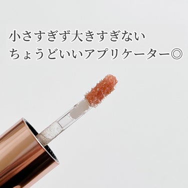 シャンパンアイグリッター  02 バレンタインピンク/Peach C/リキッドアイシャドウを使ったクチコミ（2枚目）