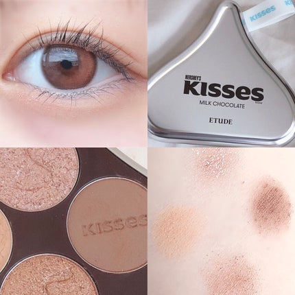 キスチョコレート プレイカラーアイズ/ETUDE/アイシャドウパレットを使ったクチコミ(5枚目)