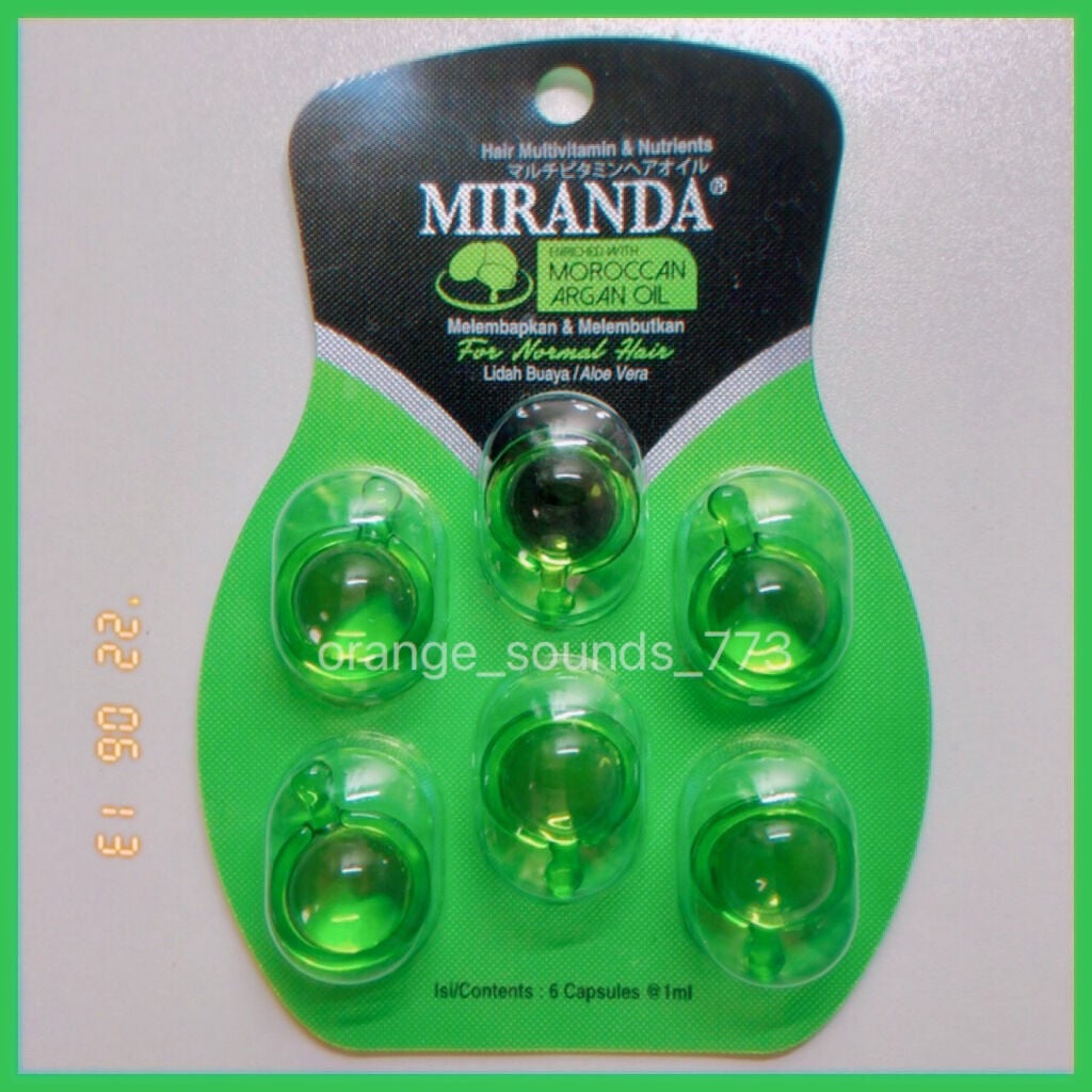 ヘアビタミン モイスチャーヘアオイル/MIRANDA/ヘアオイルを使ったクチコミ(1枚目)