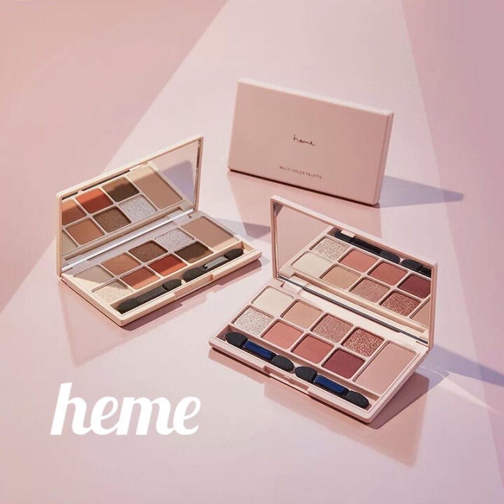 マルチカラーパレット/heme/マルチパレットを使ったクチコミ（1枚目）