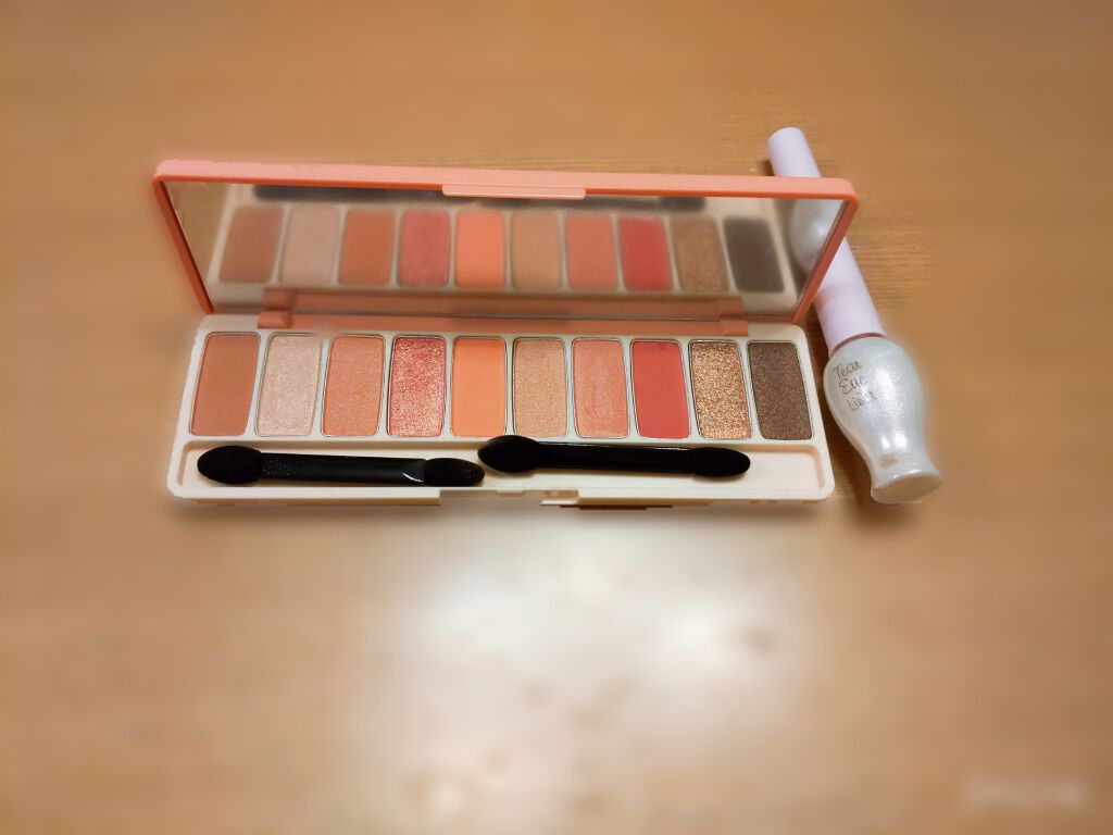 プレイカラー アイシャドウ/ETUDE/アイシャドウパレットを使ったクチコミ（3枚目）