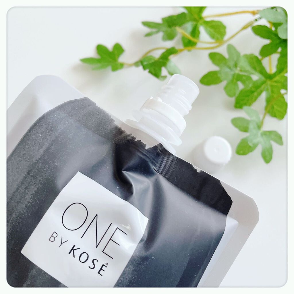 ダブル ブラック ウォッシャー/ONE BY KOSE/その他洗顔料を使ったクチコミ(3枚目)