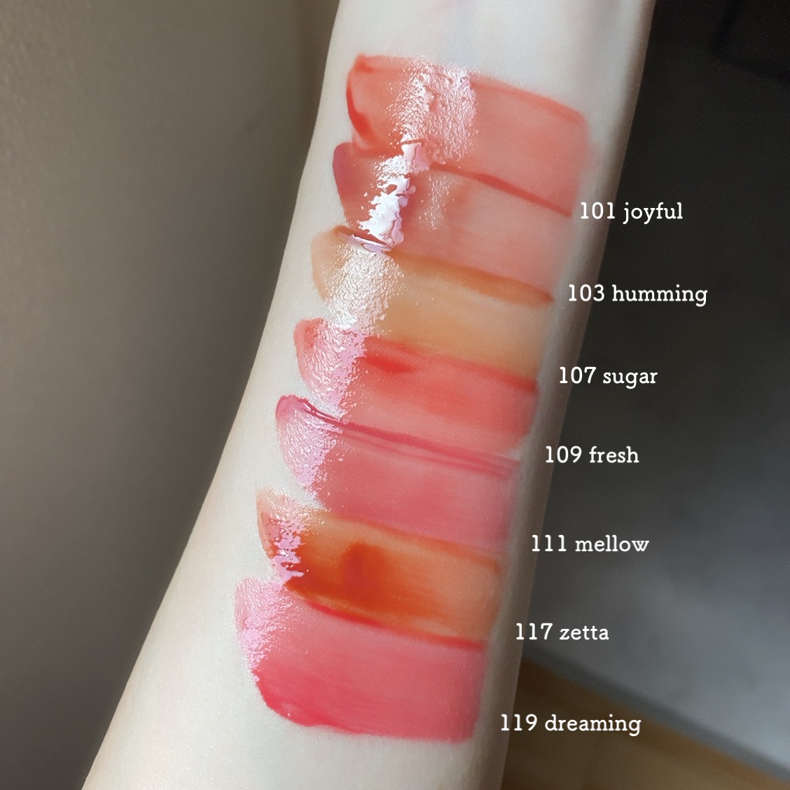 フルーティーグラムティント/Laka/リップティントを使ったクチコミ（3枚目）