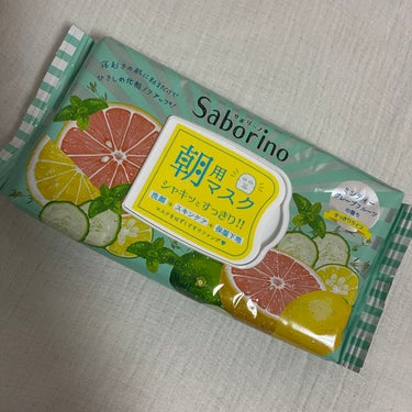 目ざまシート 爽やか果実のすっきりタイプ 32枚入/サボリーノ/シートマスク・パックを使ったクチコミ（1枚目）