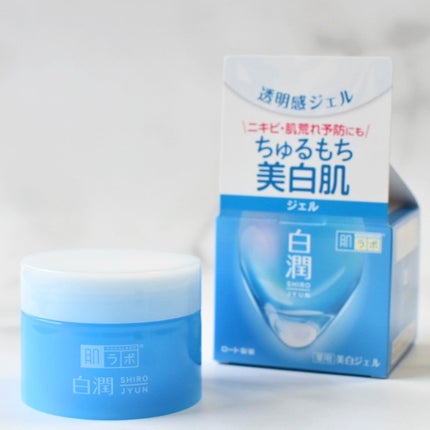 白潤薬用美白ジェル/肌ラボ/フェイスクリームを使ったクチコミ(4枚目)