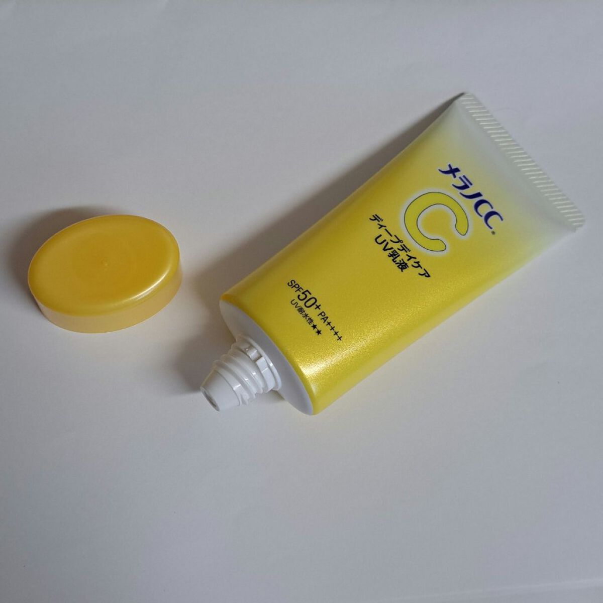 メラノCC ディープデイケアUV乳液/メラノCC/日焼け止めミルクを使ったクチコミ（1枚目）