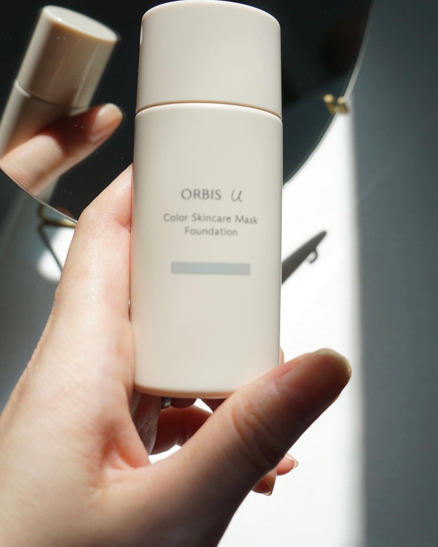 オルビスユー カラースキンケアマスク ファンデーション/オルビス/リキッドファンデーションを使ったクチコミ(2枚目)