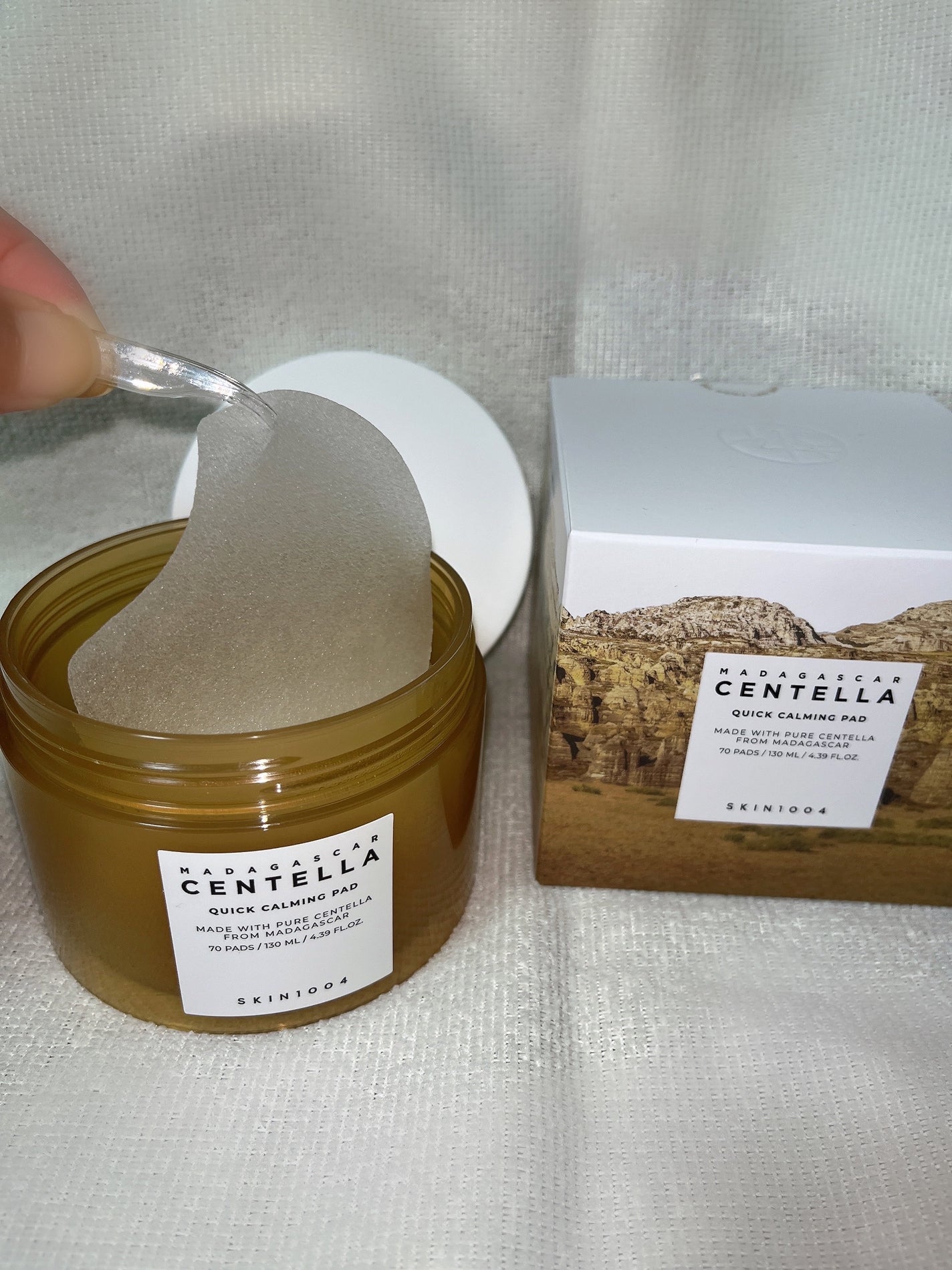 センテラ クイックカーミングパッド/SKIN1004/トナーパッドを使ったクチコミ(1枚目)