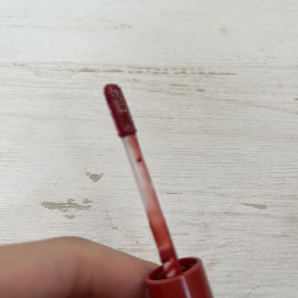 ジューシーラスティングティント/rom&nd/リップティントを使ったクチコミ（3枚目）