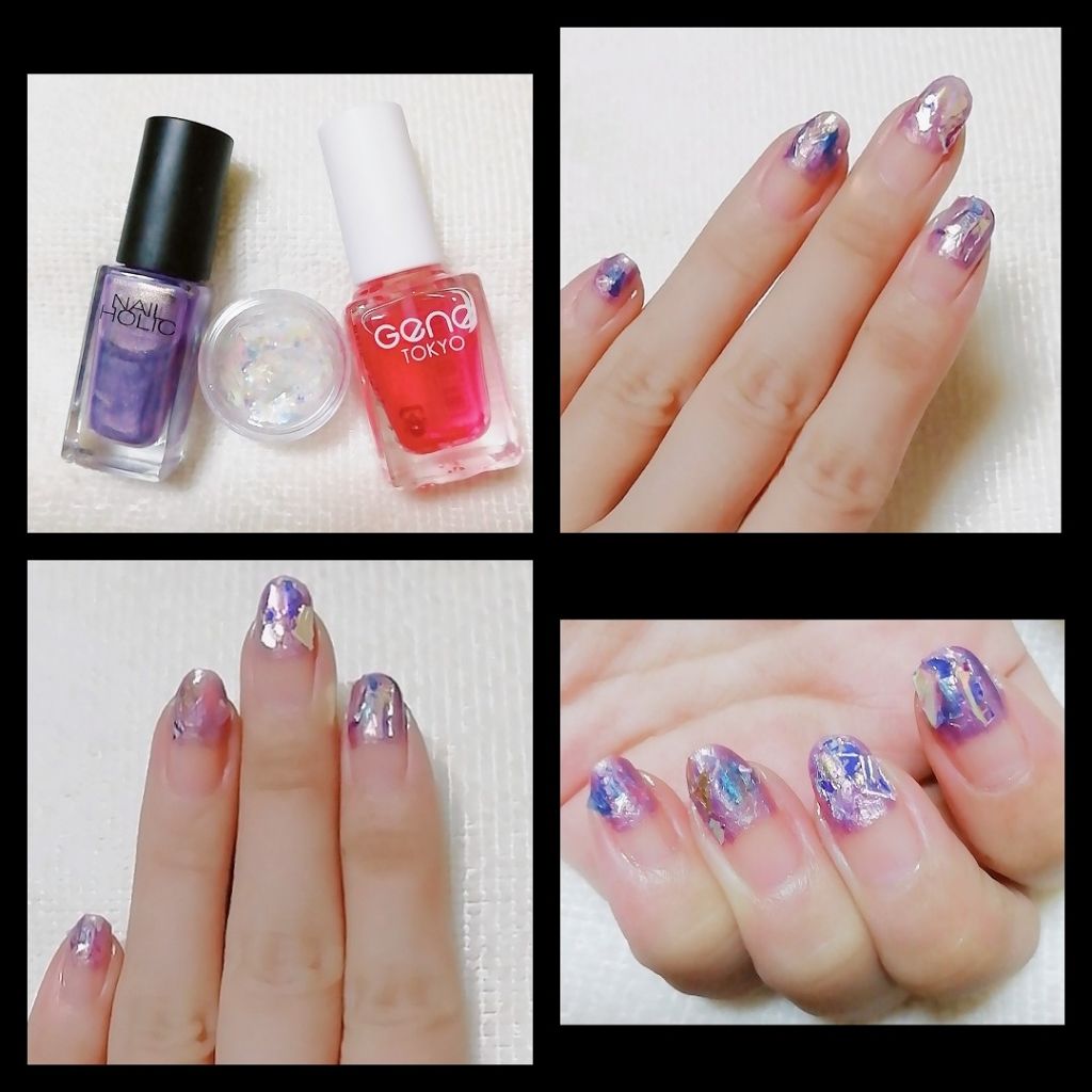 ネイルホリック Sheer pearl color PU109/ネイルホリック/マニキュアを使ったクチコミ（3枚目）